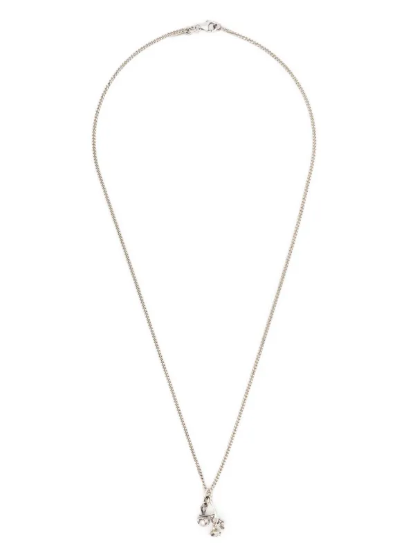 Emanuele Bicocchi Wild Rose ネックレス | シルバートーン | FARFETCH JP