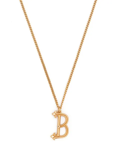 Emanuele Bicocchi statement-pendant polished-finish necklace 