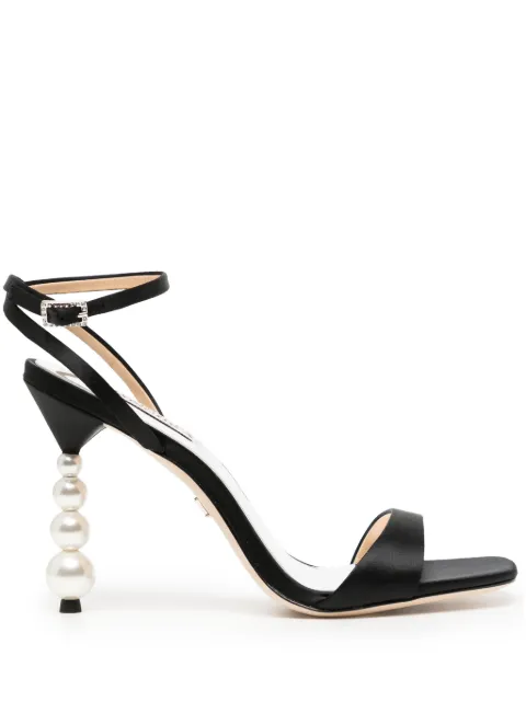 Badgley Mischka Ivette 95mm satin sandals