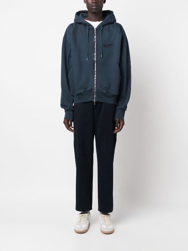 Jacquemus Clay organic-cotton Zip Hoodie - Farfetch