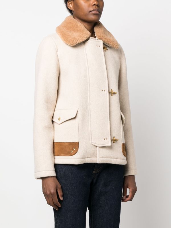 Cream on sale wool jacket