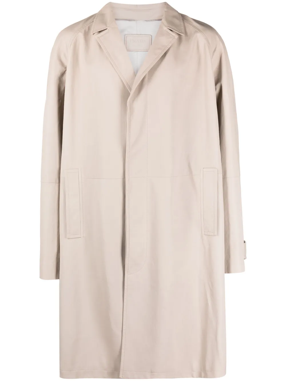 leather trench coat