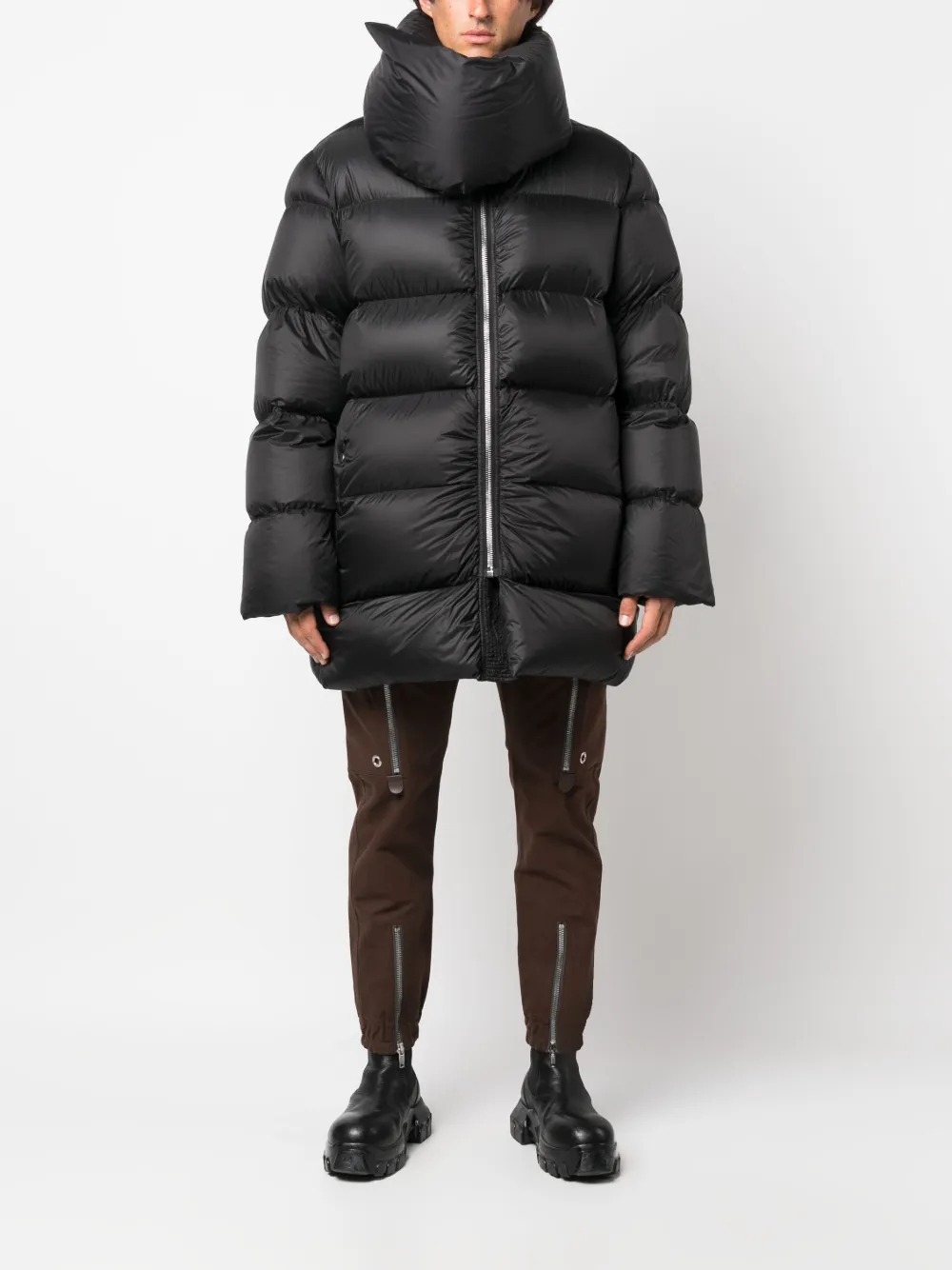 Rick Owens high-neck Puffer Coat - Farfetch