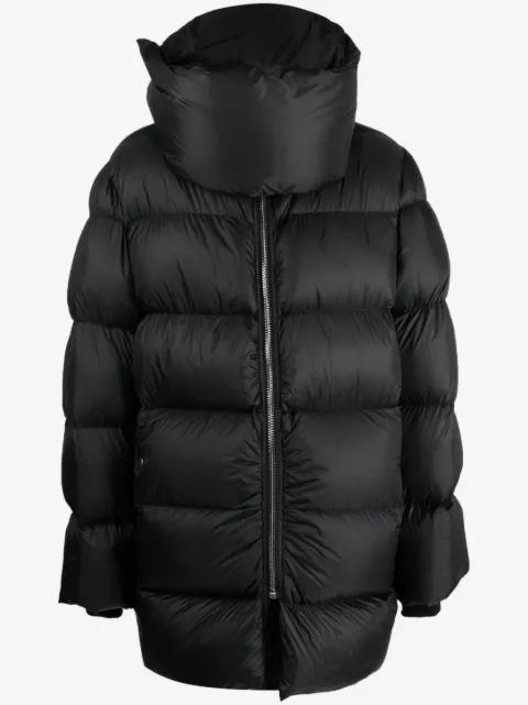Rick Owens high-neck puffer coat
