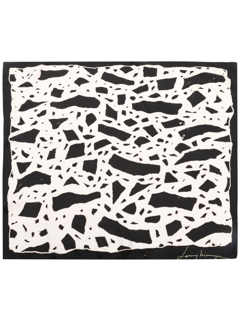 Lenny Niemeyer Elos silk scarf - Neutrals