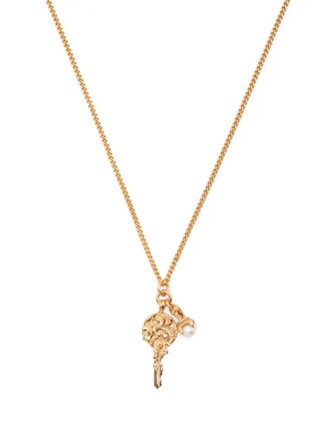 Emanuele Bicocchi collar con dije de llave arabesca