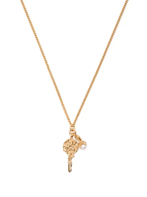 Collier Arabesque à pendentif clé - Emanuele Bicocchi - Modalova