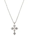 Emanuele Bicocchi cross pendant necklace - Silver