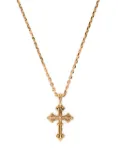 Emanuele Bicocchi cross pendant necklace - Gold