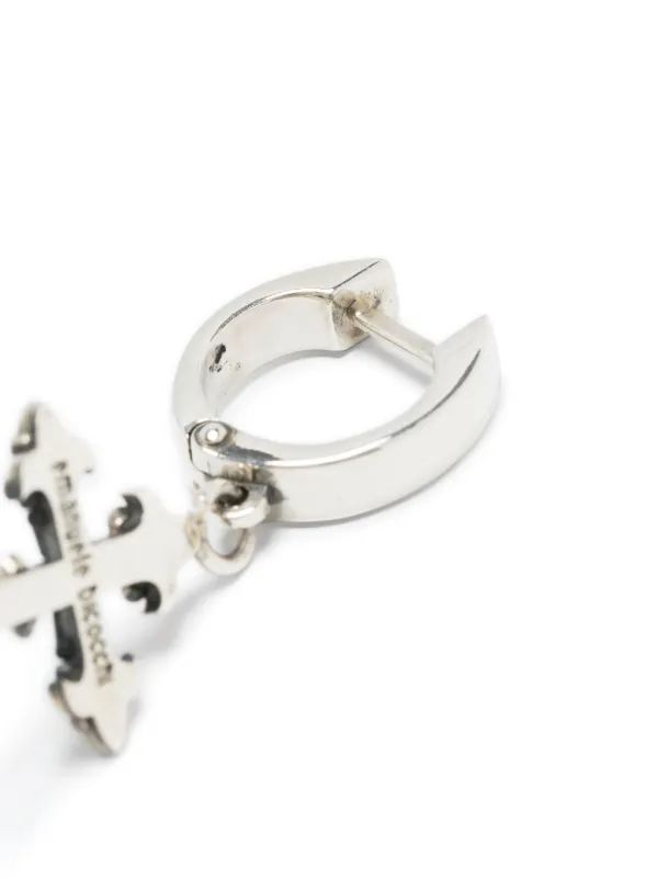 Emanuele Bicocchi Cross Pendant Single Earring Farfetch