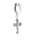 Emanuele Bicocchi cross pendant single earring - Silver