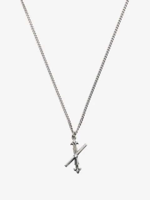 Emanuele Bicocchi collar con dije Alphabet
