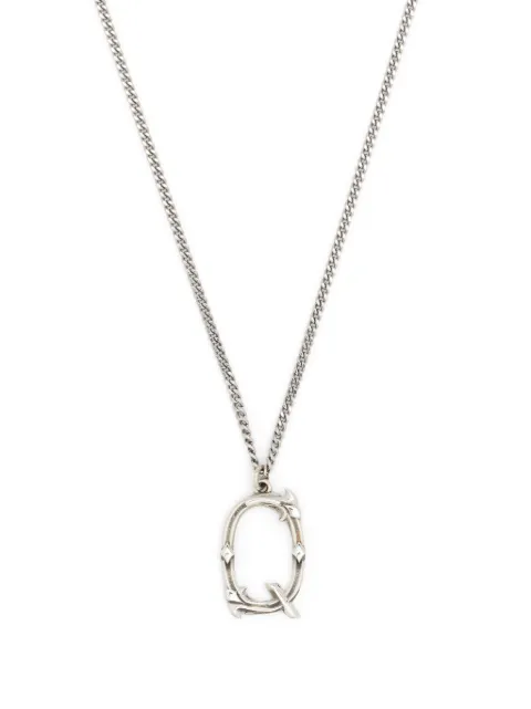 Emanuele Bicocchi Alphabet pendant necklace