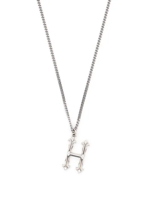 Emanuele Bicocchi statement-pendant polished-finish necklace