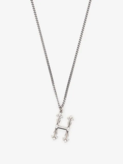 Emanuele Bicocchi statement-pendant polished-finish necklace