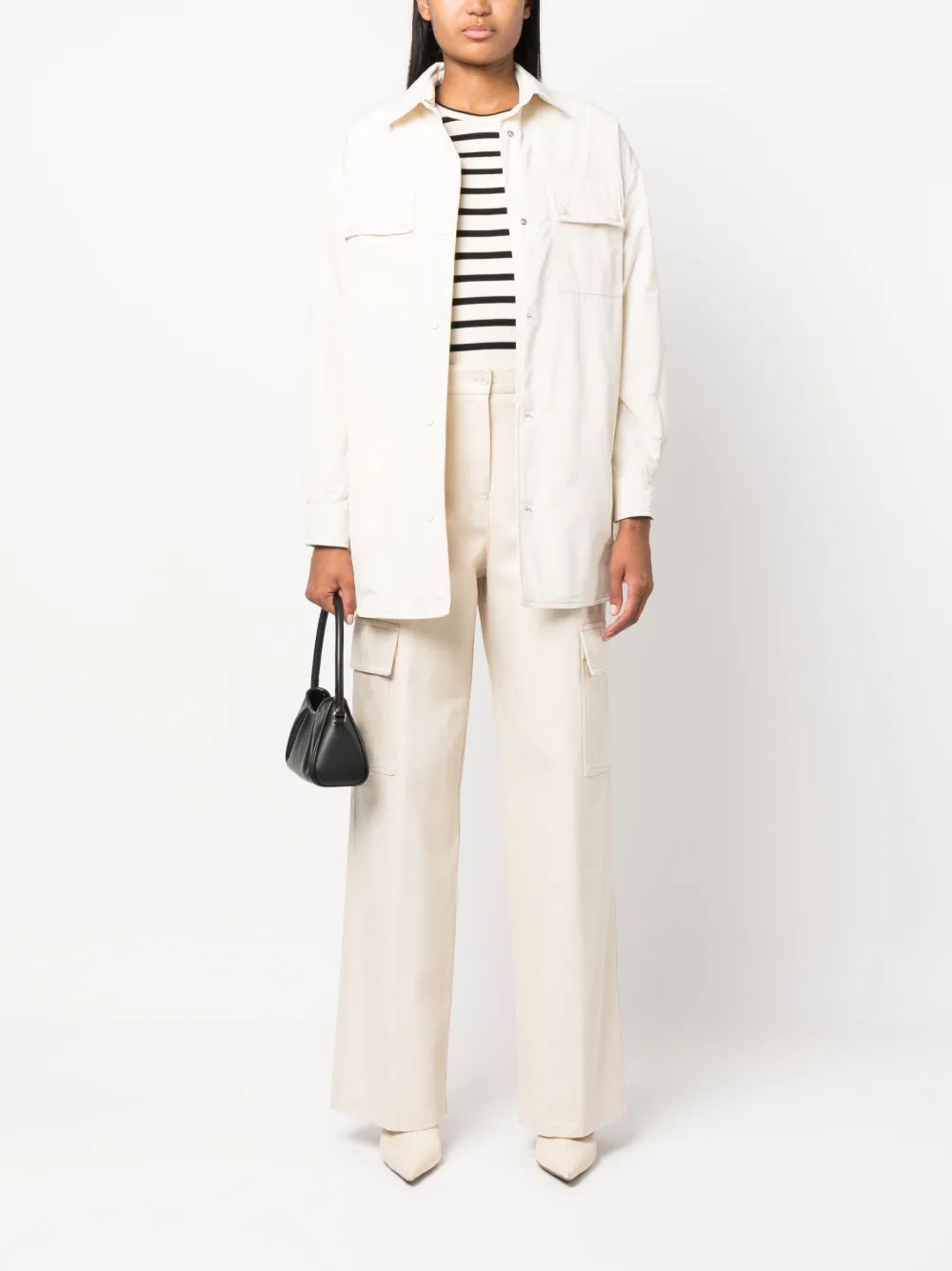 ASPESI Oversized jas - Beige