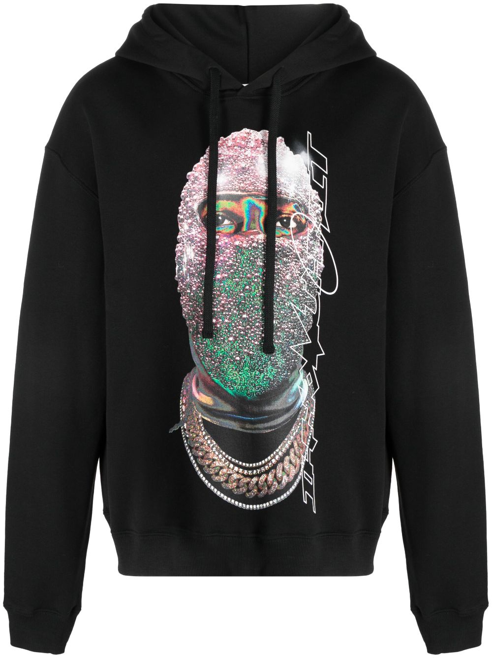 Ih Nom Uh Nit Graphic Print Drawstring Hoodie Farfetch