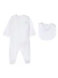 Balmain Kids cotton babygrow set (set of two) - White