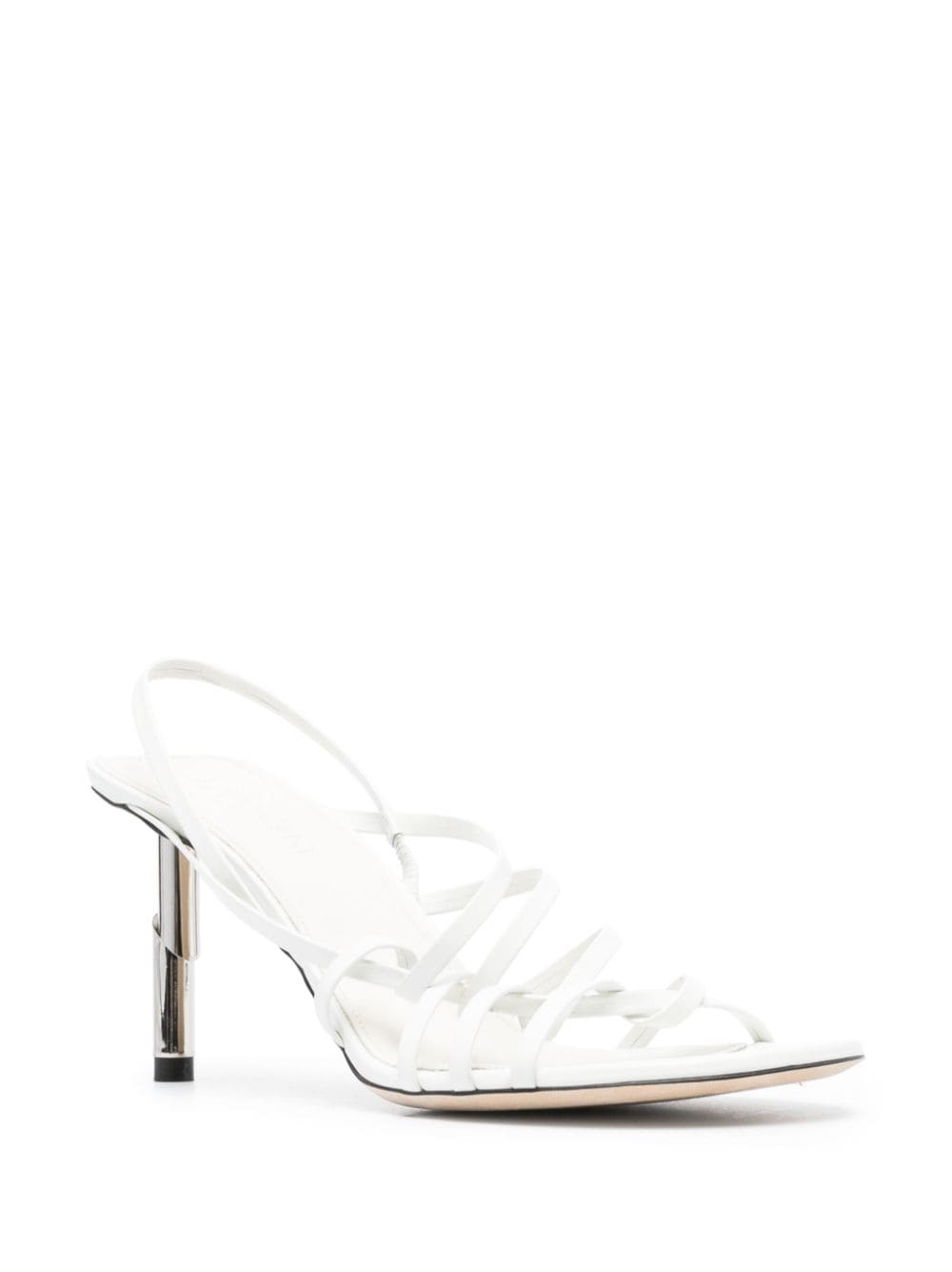 Image 2 of Lanvin Sequence 70mm leather sandals