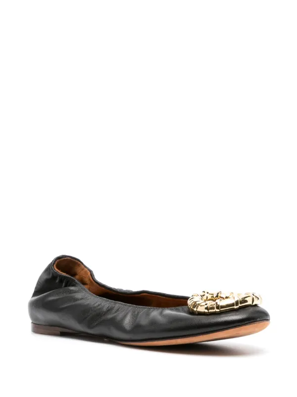 Lanvin バックル フラットパンプス | ブラック | FARFETCH JP Lanvin バックル フラットパンプス | ブラック | FARFETCH JP
