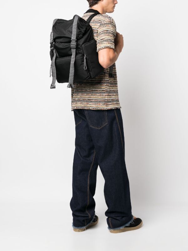 Lanvin Curb strap-detail Backpack - Farfetch