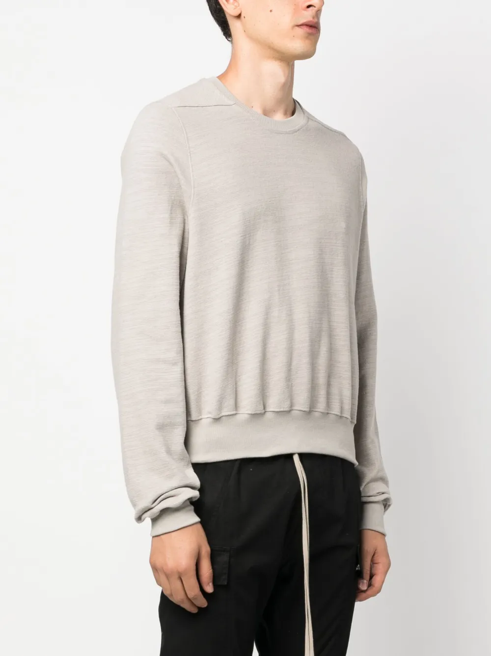 Rick Owens オーガニックコットン プルオーバー | グレー | FARFETCH JP