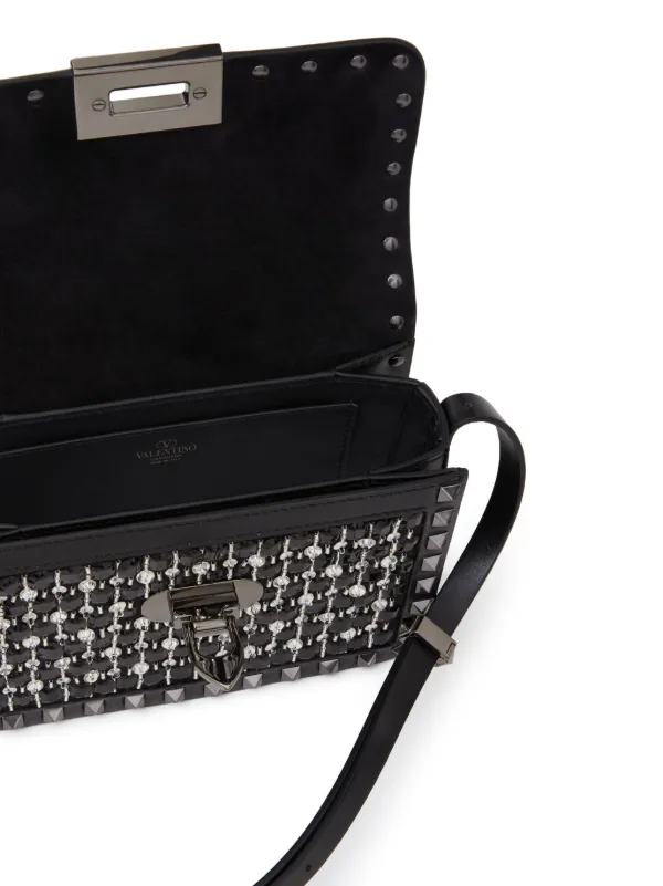 【正規品】バレンティノ ロックスタッズショルダーバッグ 関税負担なし☆VALENTINO ロックスタッズ バケットバッグ