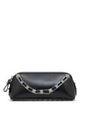 Valentino Garavani mini Rockstud calfskin clutch - Black