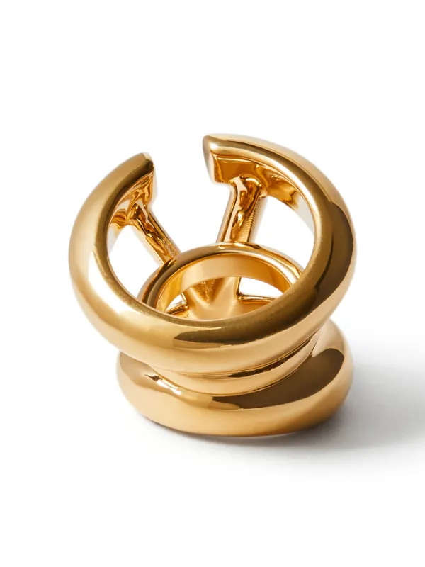 Valentino Garavani VLogo Signature Ring | Gold | FARFETCH CA