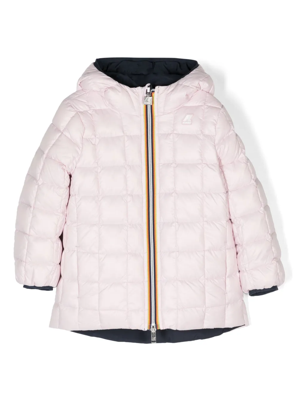 K-Way Omkeerbaar jack Blauw