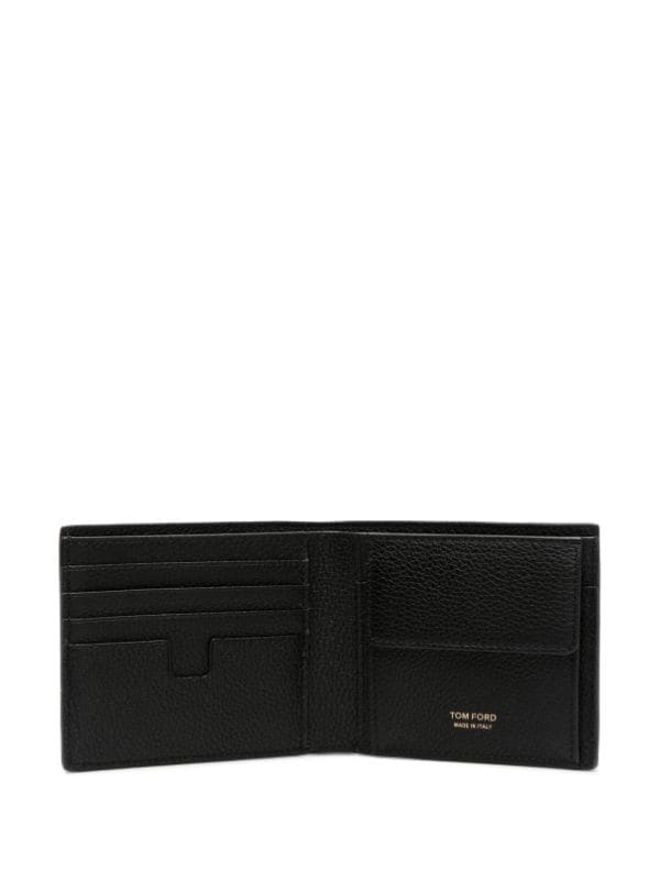 TOM FORD logo-stamp Leather Wallet - Farfetch