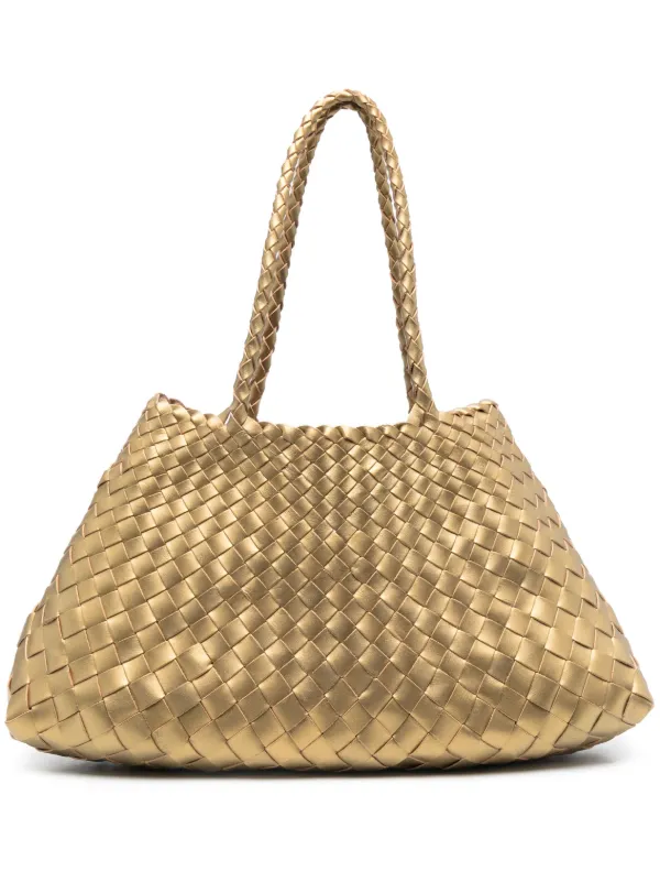 DRAGON DIFFUSION サンタクローチェ　S レザー バッグ　タグ付き Dragon Diffusion - Santa Croce Big Grey