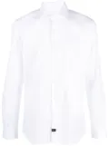 Fay cutaway-collar long-sleeve shirt - White