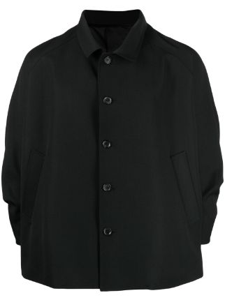 Christopher Nemeth Wool Big Silhouette Jacket Black S-M