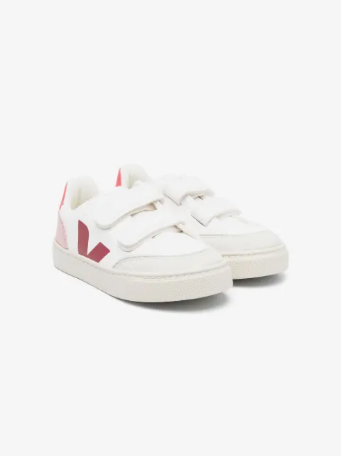 VEJA Kids V-12 ChromeFree leather sneakers