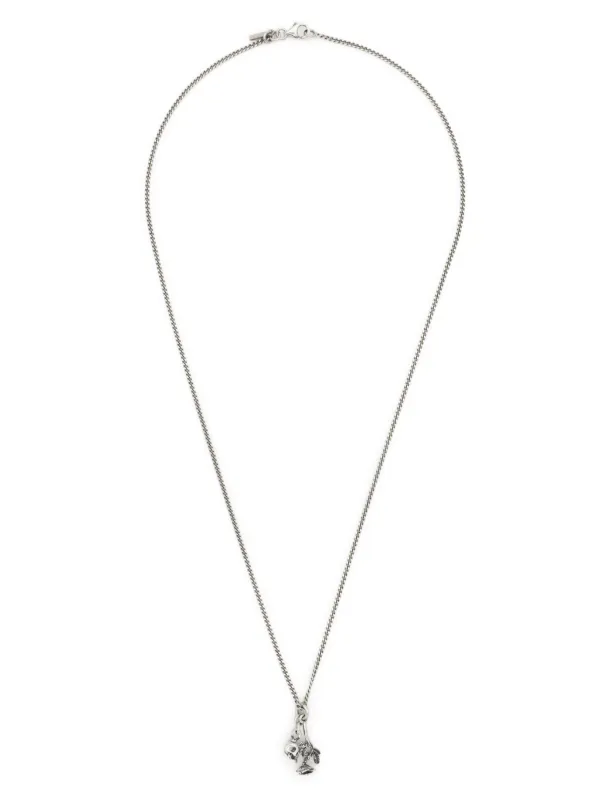 ネックレス・ペンダント emanuele bicocchi SS25 MULTI ROSE NECKLACE (RSN4 SILVER) Emanuele Bicocchi Rose Pendant Necklace | Silver | FARFETCH CA