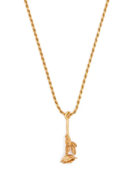 Emanuele Bicocchi statement-pendant polished-finish necklace 