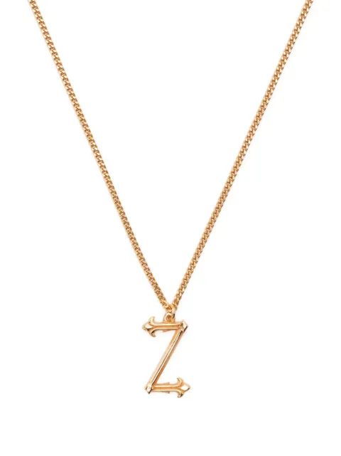 Emanuele Bicocchi Z letter pendant necklace