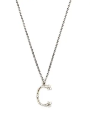 Emanuele Bicocchi Wild Rose ネックレス | シルバートーン | FARFETCH JP