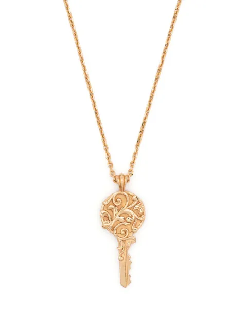 Emanuele Bicocchi statement-pendant polished-finish necklace 