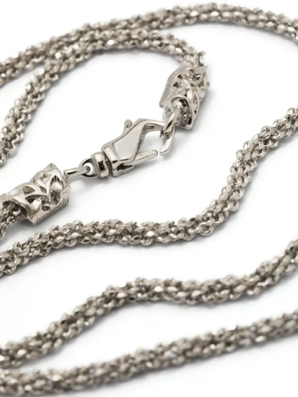Emanuele Bicocchi Curb Chain Necklace | Silver | FARFETCH