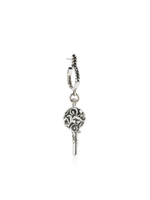 Emanuele Bicocchi arabesque-key single earring