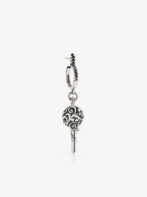 Emanuele Bicocchi arabesque-key single earring