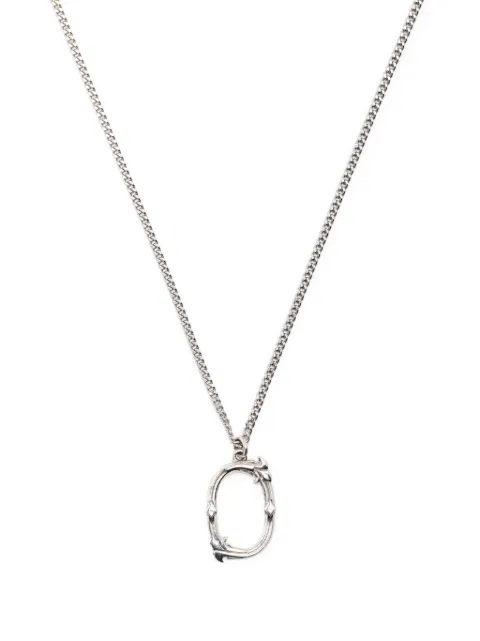 Emanuele Bicocchi collar con dije Alphabet