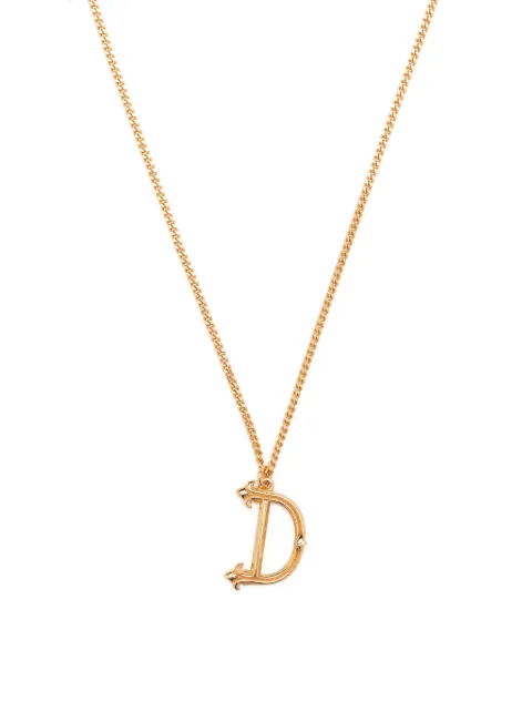 Emanuele Bicocchi D alphabet-pendant necklace