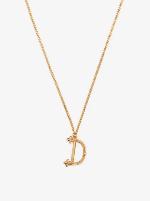 Emanuele Bicocchi D alphabet-pendant necklace
