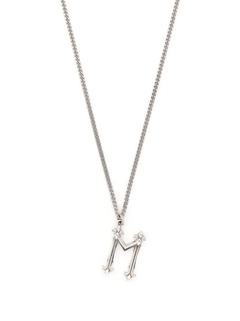 Emanuele Bicocchi Alphabet pendant necklace