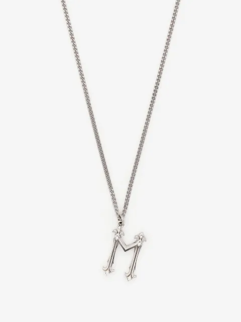 Emanuele Bicocchi Alphabet pendant necklace