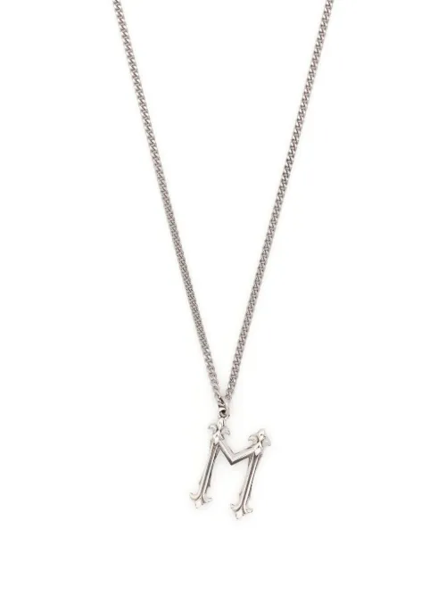 Collier à pendentif Alphabet - Emanuele Bicocchi - Modalova