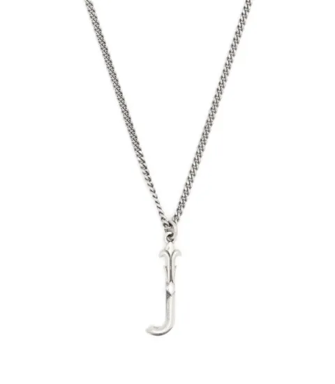 Emanuele Bicocchi collar con dije Alphabet